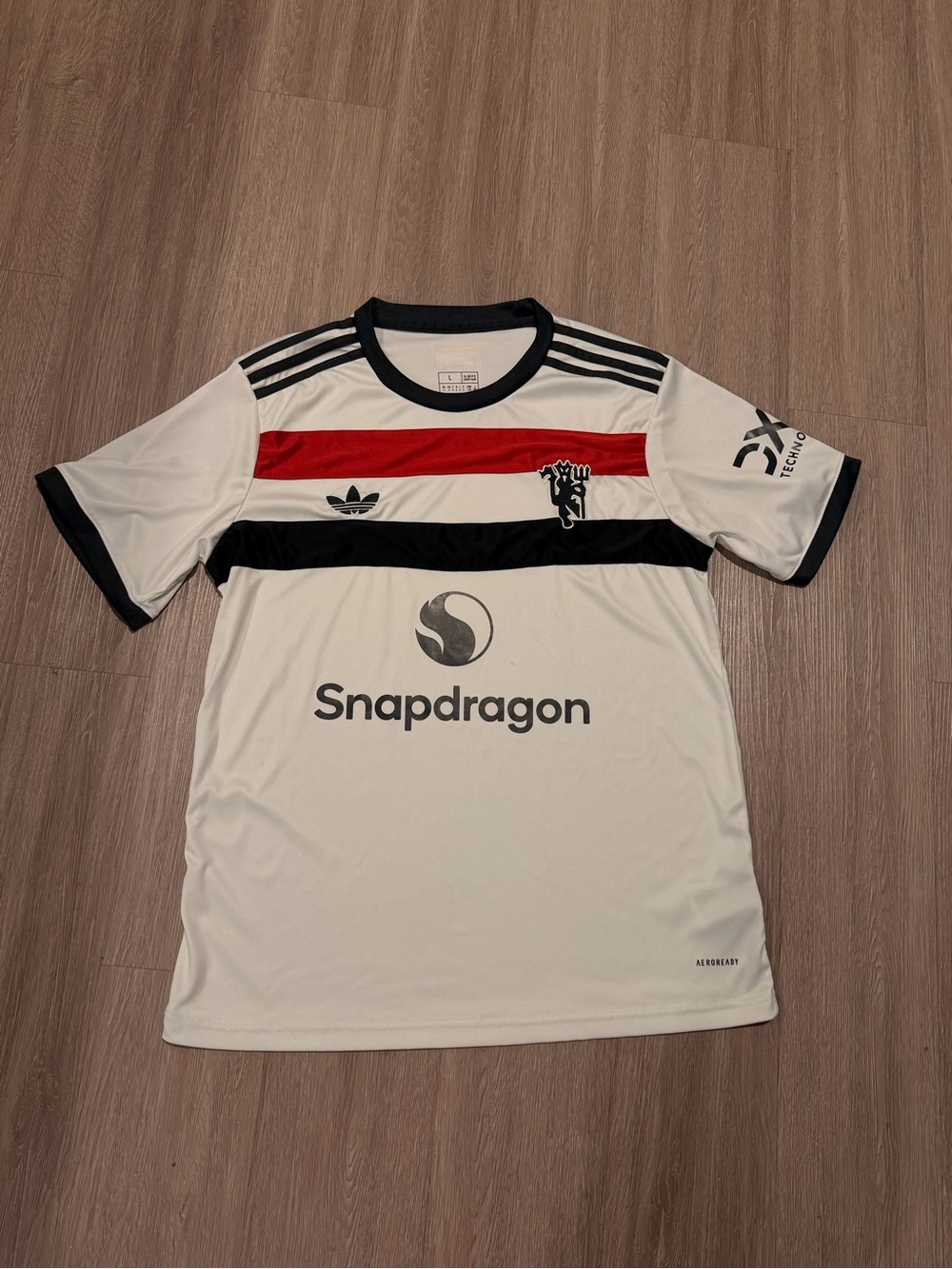 Mens Adidas Manchester United 2024 2025 Third Football Shirt Soccer Jersey Sz L